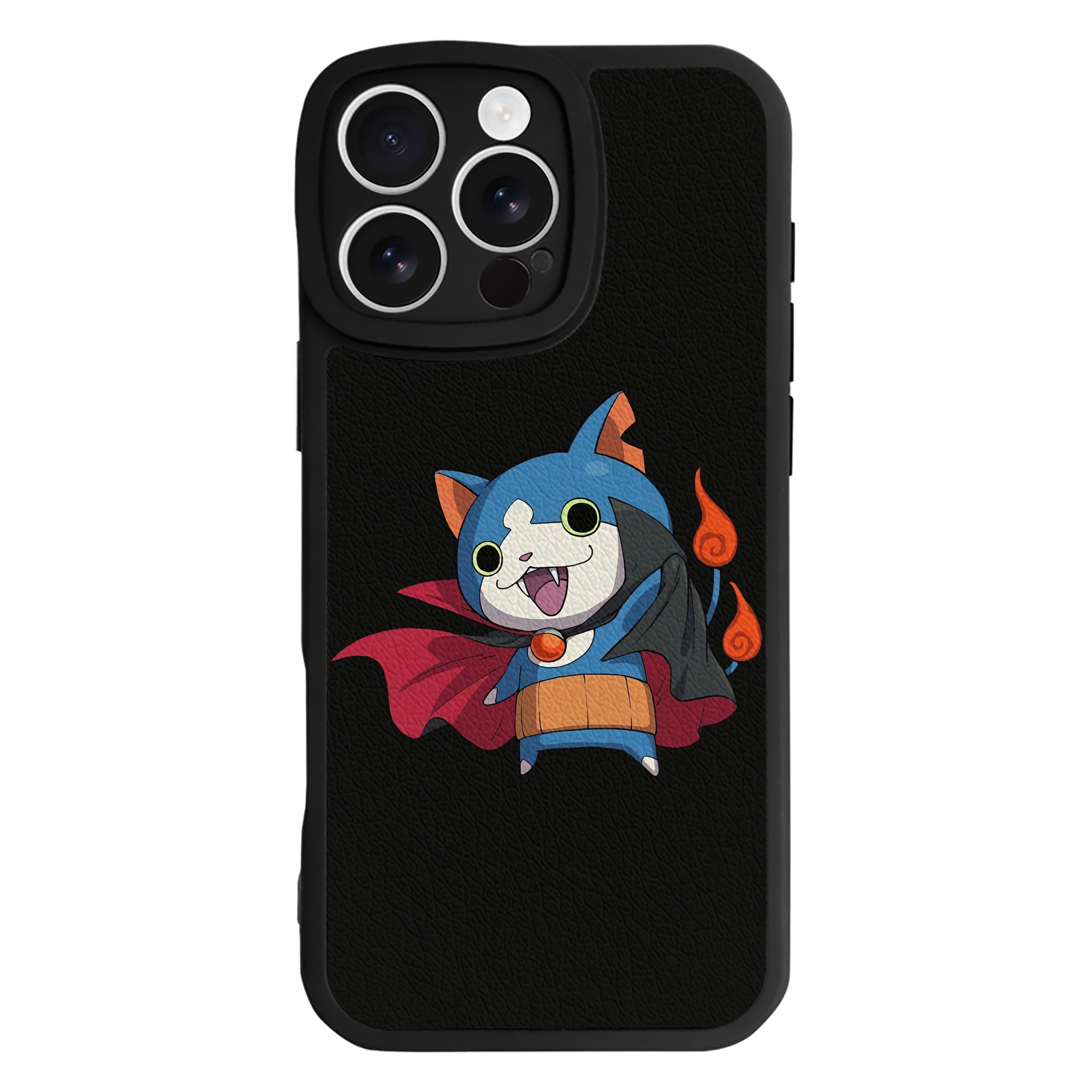 （画像用） 妖怪ウォッチ Yo-kai Watch 【iPhone 16シリーズ対応】シリコンスマホケース（レザー調） 材質：シリコン